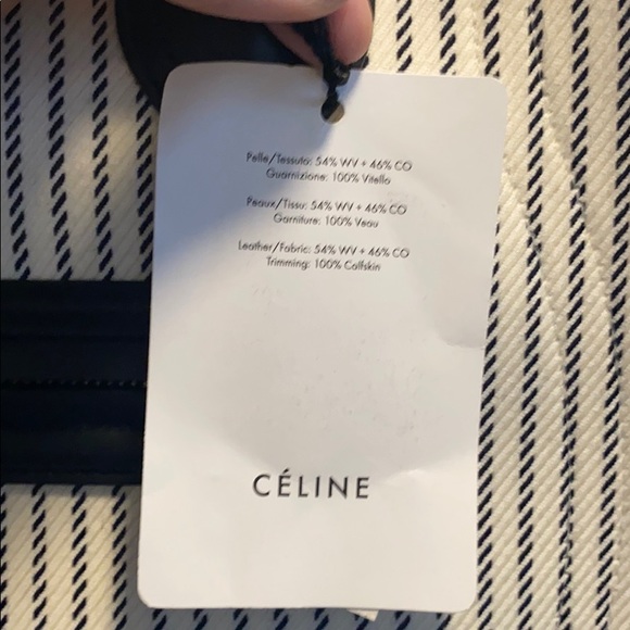 NWT Celine phantom navy and white - Picture 2 of 6
